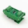 DIN rail mountable 4 Channel Diode Protection Terminal Block IN4007 1A/1200V Diode Terminal Block.