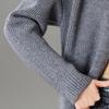 CARBAMMI Women's Mid-Length Loose Knit Cardigan