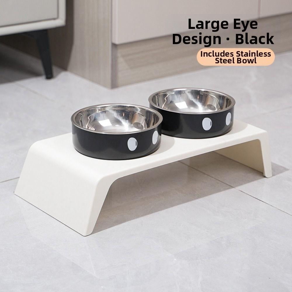 Non-Slip Cat Food Water Bowl Anti-flip Cat Dog Dual-use Bowl Pet Food Dispenser  Dog Accessories