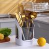 Utensil Drying Rack Chopsticks Holder Spoon Fork Drain Rack Basket Storage Organizer Compartment Box