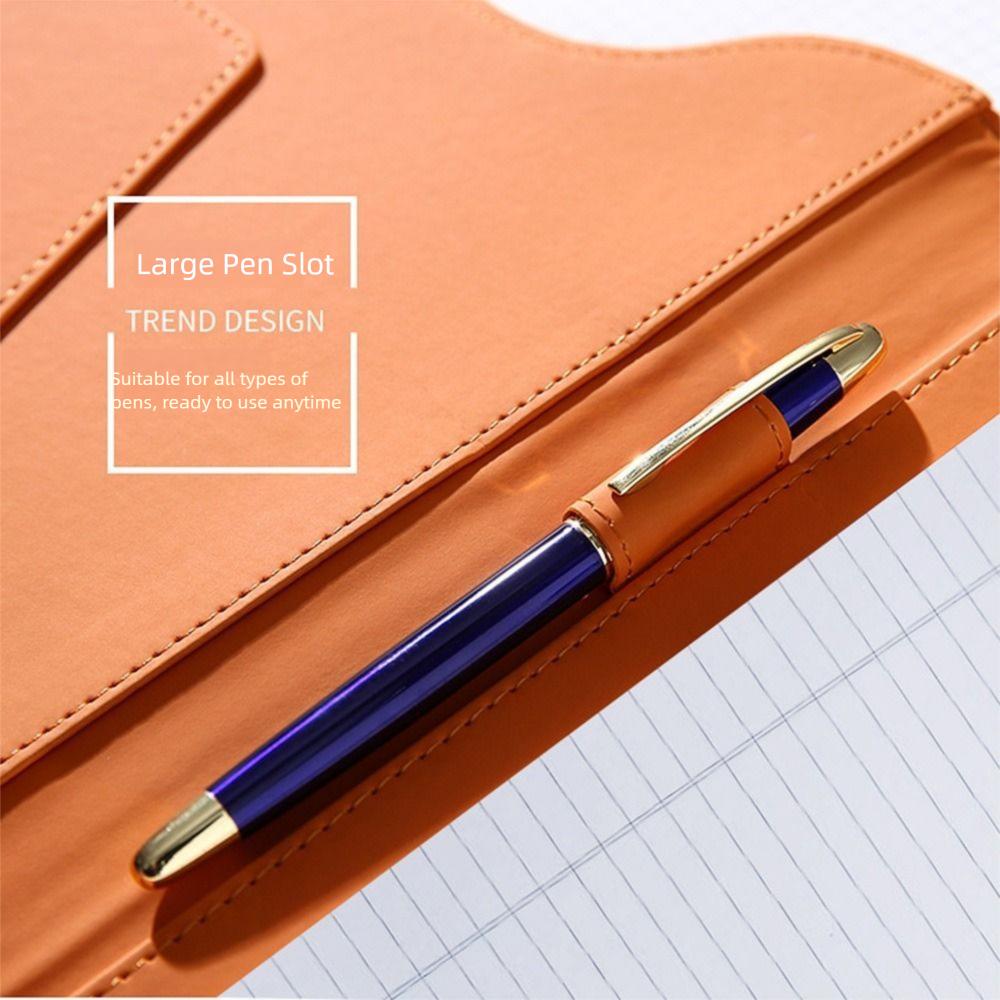 With Pen Holder A4 File Folder Clipboard With Cover Over Flip File Writing Pad  Business