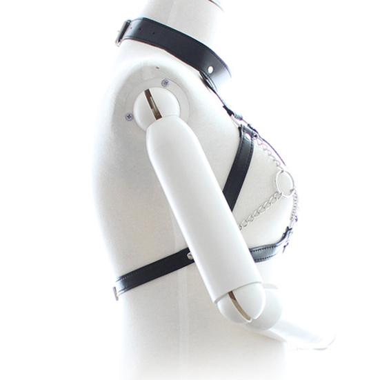 BDSM Fetish Bondage Kragesele Slavebryster Beltekjede Sexleketøy for par