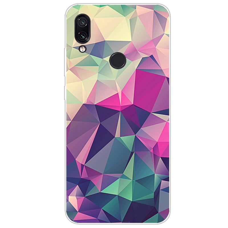 For Xiaomi Redmi Note 7 Case Flower Animal Cover Silicone Case For Redmi Note 7 Pro Note7 Bumper Shockproof Phone Case Coque