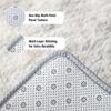 VIKAMA Shaggy Pile Entrance Carpet Soft Bedroom Dorm Bedside Rug Indoor Area Floor Mats Bathroom Doormat Home Decoration