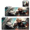 FINAL FANTASY VII Lockhart Tappetino Mouse Grande XL Accessori Gaming Tastiera Gamer Tappetino Gomma Scrivania Accessori PC Tappetino Mouse eSport