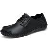 Scarpe da Uomo Taglie Forti Primavera e Autunno in Pelle Integrale Casual Trendy Britanniche da Lavoro Basse Scarpe Trendy