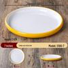 Zhebu Nordic Melamine Round Plate