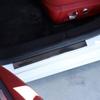 Carbon Fiber Door Plate Scuff Sill Panel Trim For Maserati Ghibil 2014-