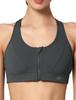 Yvette Moss Gray Sports Size Fits Most Women's Bra, L, ...