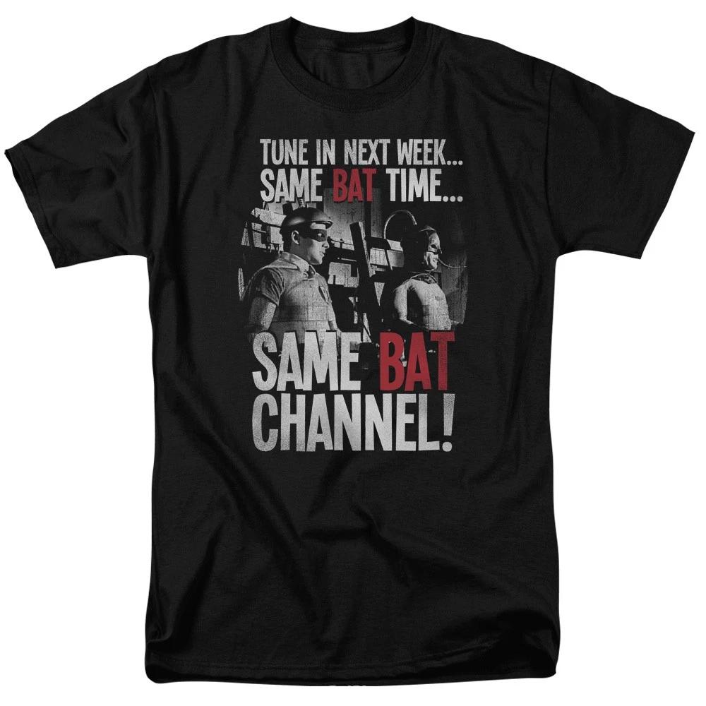DC Comics - Batman Classic TV - Bat Channel - Unisex Children s T-shirt - Black 110