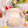 Easter Long Ear Bunny Doll Ornament Creative Faceless Elf Doll Party Decorations