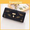Elegant Fashion Women Purse Wallet Long Card Holder Clutch With Luxurious Crown Design