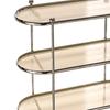 Bathroom Counter Organizer Shelf Cosmetic Storage for Bedroom 3 Layer