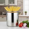ANETT steel asparagus and pasta pot with strainer and lid, 16 cm, 4.2 l