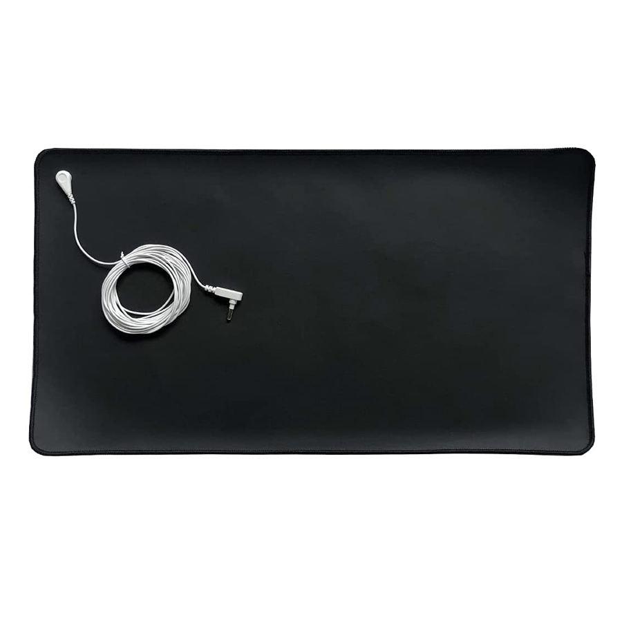 Custom Multi-Size Anti-Static Grounding Mat Eco-Friendly Anti-Slip Leather Rubber for Conductive Flooring