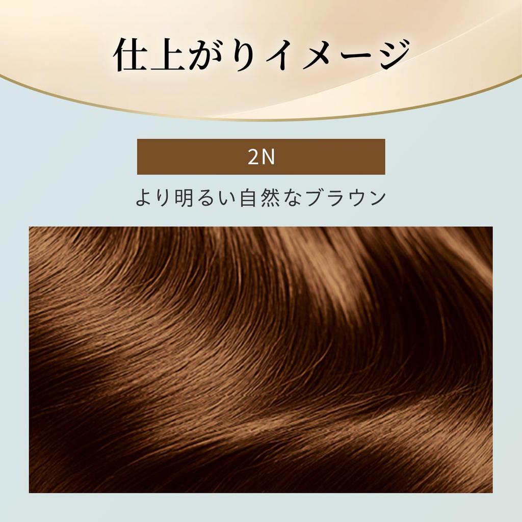 hair Bigen Repicolor 2N more natural brown pieces Hoyu for whole or partial hair (Gray dye) - Lighter, (2 + bonus) Self-Color