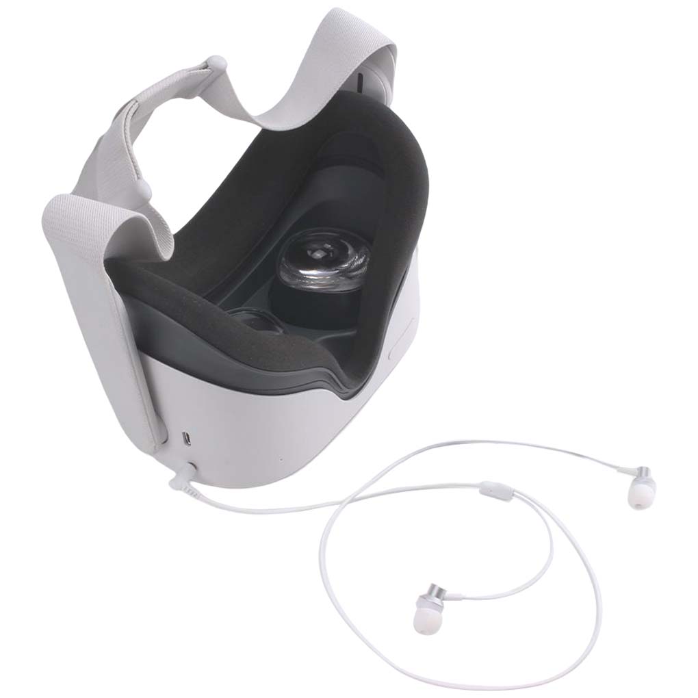 

VR Headset Earphone Fitting Professional Clear Replace Component Audio Playing Ear-in Headphone Kit Replacement for 2