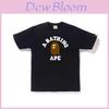 Short Sleeve T Shirt With Cartoon Monkey Print For Teen Casual Wear