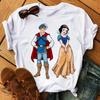 Graphic Print Women T Shirts Harajuku Streetwear Hip Hop Casual Loose O-neckShort Sleeve Y2k Tops