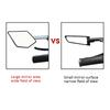 Motorcycle Mirrors Foldable Fixed Wing Mirrors Adjustable Rotate Rear Vew Mirrors For Honda Yamaha Kawasaki Side Mirror 8mm 10mm
