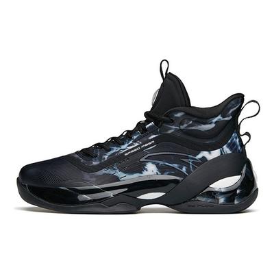 KT7 Thompson 7. Generation Tuschewaschung Stoßdämpfung Rutschfest Abriebfest Low-Top Basketballschuhe Herren Sneaker Schwarz Blau 112141101-8
