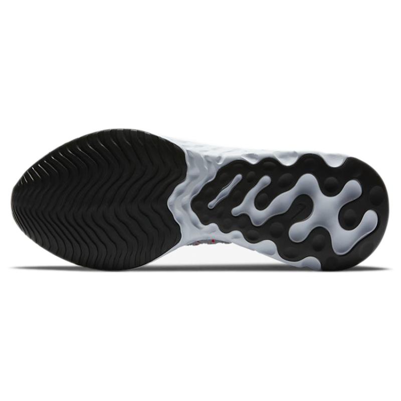 Nike Zapatillas React Phantom Run Flyknit 2 Pure Platinum Flash Crimson CJ0277-007