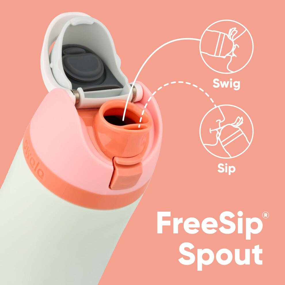 Owala FreeSip Borraccia Termica in Acciaio Inossidabile con Cannuccia per Sport, Viaggi e Scuola Senza BPA Borraccia Sportiva 32 oz Camo Cool