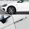 2pcs Metal GTD Letters Logo Badge Car Stickers Car Wing Fender Side Blade Sports Emblem Accessories for Golf MK5 MK7 5 6 7 Polo