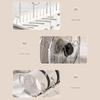 Space Saving Under Cabinet Storage Rack For Cookware Expandable Pots and Pans Organizer With Adjustable Dividers