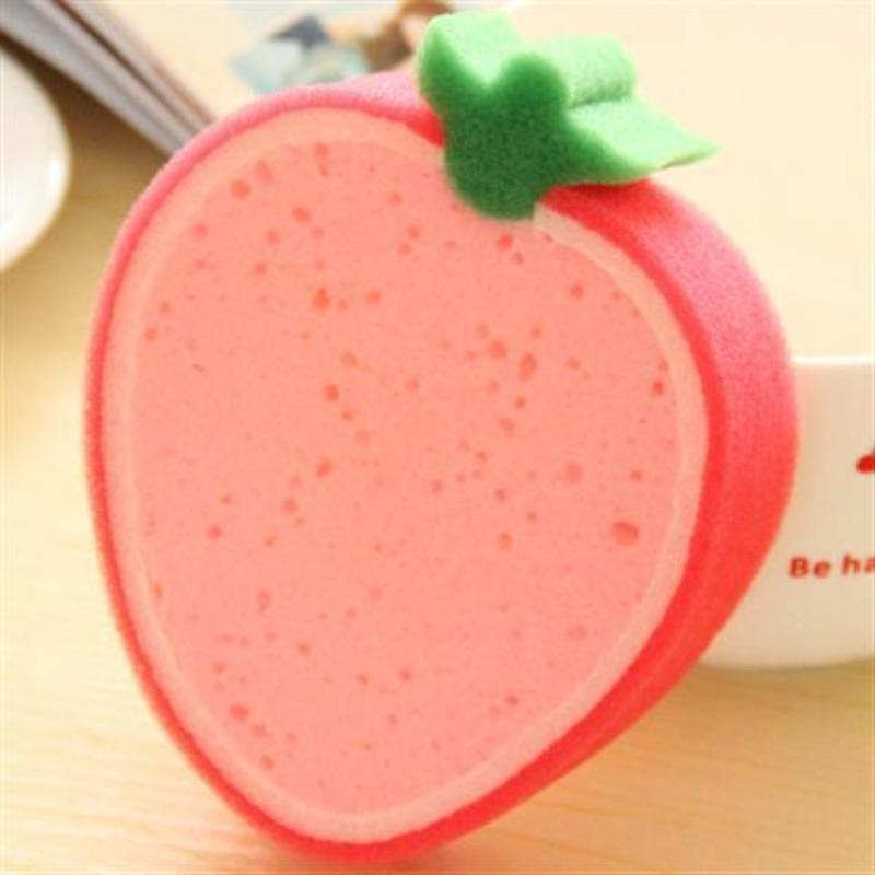 Fruit-Shaped Thickened Sponge Dish Towels for Kitchen Cleaning Tool