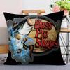 Fishing Brand Bass-Pro-Shops Pillow Cover Sofa Cushion Cover Home Room Decoration Children Gift