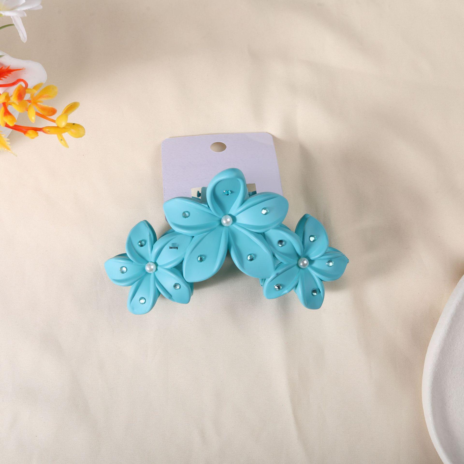 

Fashion Floral Claw Clip for Updo - Seaside Vacation Hair Accessory