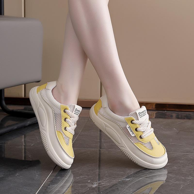 Summer versatile little white shoes new Korean version ins female student casual street shooting sports board shoes female HY6661