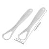 Clean Tongue Scraper Stainless Steel Tongue Remover Tongue Coating Halitosis Oral Care Scraping Brush Tongue Oral Cleaner Tools