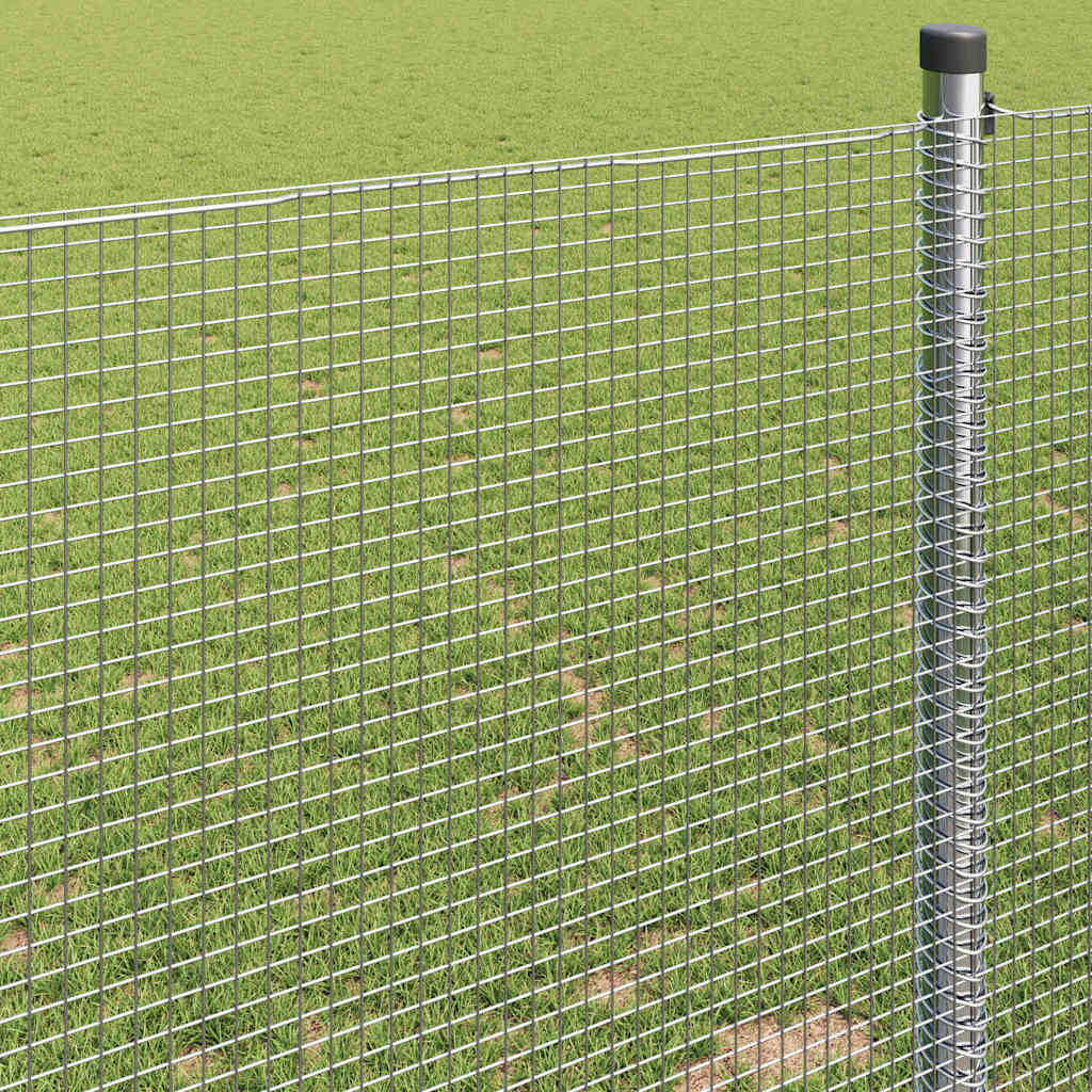 Welded Wire Fence Silver