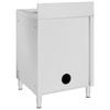 Vidaxl Tavolo Gastronomico con Lavello, 60x60x96 cm, Acciaio Inossidabile