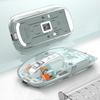 New Transparent Gaming Mouse Bluetooth Wireless Mouse with RGB Light Rechargeable Mouse for PC Gamer Notebook Laptop Accessories