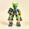 NEUES 2in1 Bionicle Baustein Anime Actionfiguren Soldat Roboter Mech Stein Set Lewa Beschützer des Dschungels Spielzeug Für Jungen Geschenk