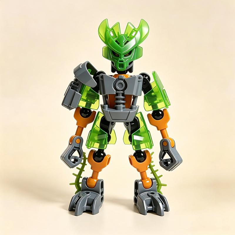 NEUES 2in1 Bionicle Baustein Anime Actionfiguren Soldat Roboter Mech Stein Set Lewa Beschützer des Dschungels Spielzeug Für Jungen Geschenk