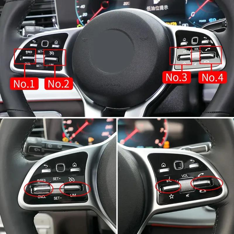 For Mercedes 167 Car Multi-Function Steering Wheel Control Switch Button For Benz GLE GLS Class GLE300 GLE400 GLS350 GLS450