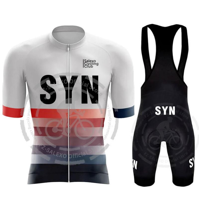 Herren Fahrradtrikot Shorts Set Schnelltrocknend Kurzarm Radsportbekleidung Rennrad Mountainbike