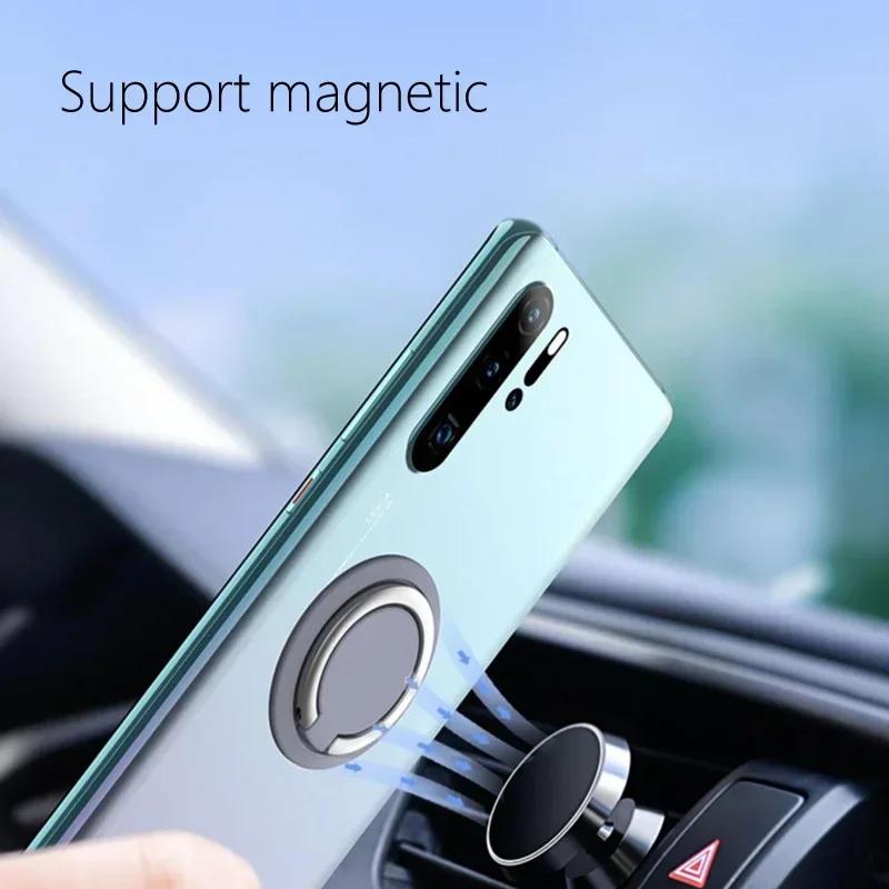 Magnetic Finger Ring Mobile Phone Holder Support 360 Rotating Adjustable Portable Sticker Universal Cell Phone Stand