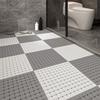 30x30cm Quadratische Badezimmer-Rutschmatten Duschraum-Bodenmatte Schwimmbad Hohl-Verbindung Wasserabdichtung Badedusch-Fußmatten Zuschneidbar Entwässerungs-Bodenmatte