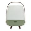 Kooduu – Lite-up Play 2.0 LED-Lampe mit integriertem Bluetooth-Lautsprecher (Sound von JBL), Olive, Kooduu