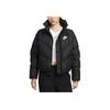Logo Lifestyle Sportivo Lettera Piumino d'Anatra Corto Antivento Caldo Ampio Maniche Lunghe Giacca Piumino Donna Giacche IB2964-010