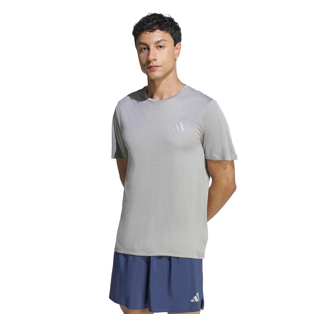Adidas Running Essentials P6147 Medium Gray Heather Large T-Shirt Men's (KB5961)