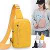 1PC Lightweight Casual Women's Chest Bag, Versatile Simple Outdoor Sports Crossbody Bag, Niche Casual Phone and Change Single Shoulder Bag