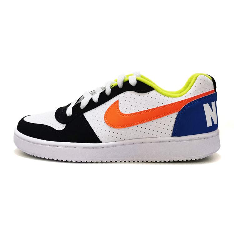 New Nike Court Borough Low GS 'Black Orange Blue' DV9113-181