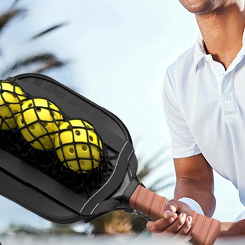 Netz Pickelball Tragetasche Pickelball Schläger Befestigungsträger Pickelball Ballhalter mit Clip Pickelball Zubehör