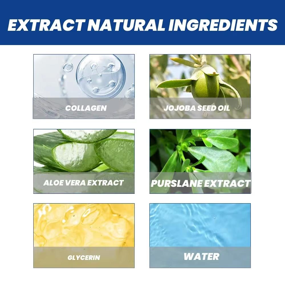Face Lift Firming Whitening Smoothing Care Lotion Hydrolyzed Collagen Neck Cream Moisturizing Neck Rejuvenation Cream